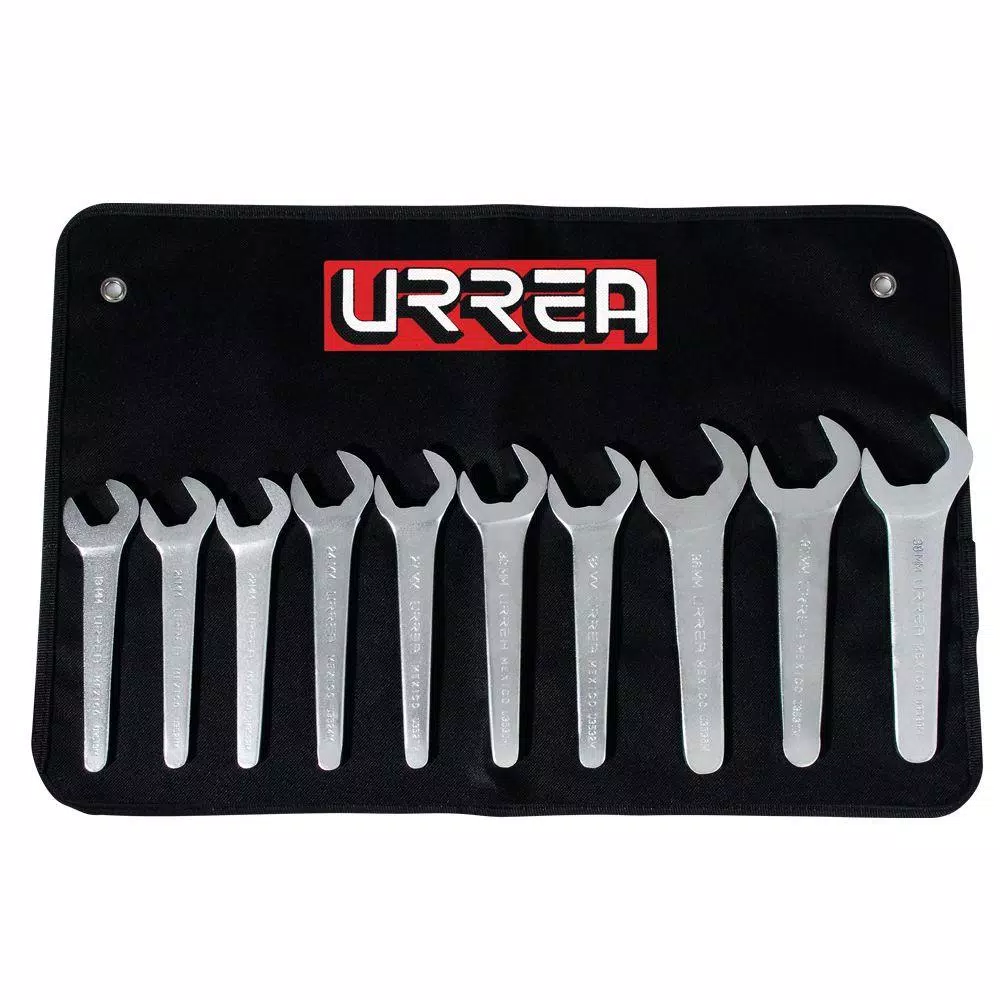 URREA 19mm to 38mm Metric Service Wrench Set (10-Piece) and#8211; XDC Depot - Mycitystee