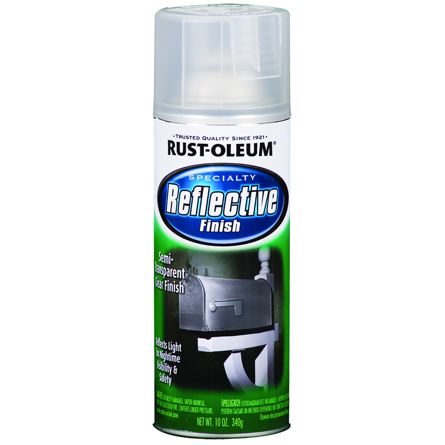 Rust-Oleum Specialty Semi-Transparent Clear Reflective Finish Spray 10 oz - Mycitystee