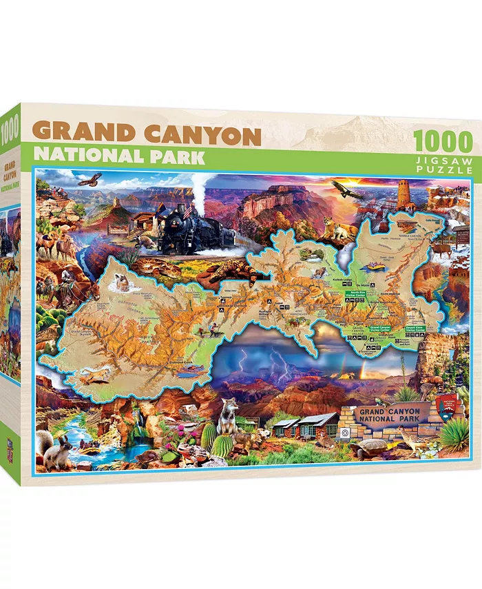 MasterPieces Puzzles MasterPieces 1000 Piece Puzzle - Grand Canyon National Park - Mycitystee