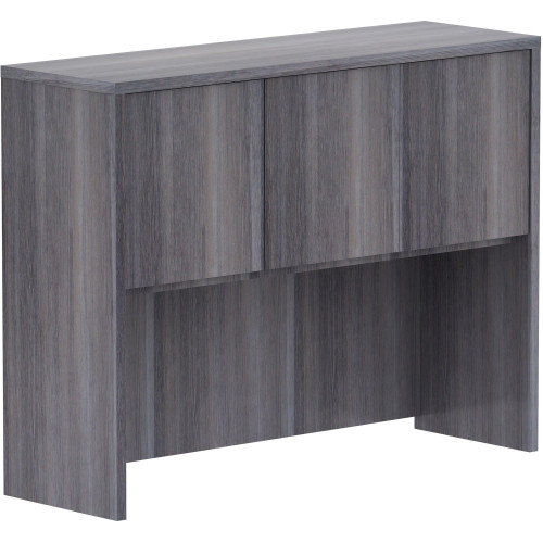 Lorell Weathered Charcoal Laminate Desking (69621) - Mycitystee