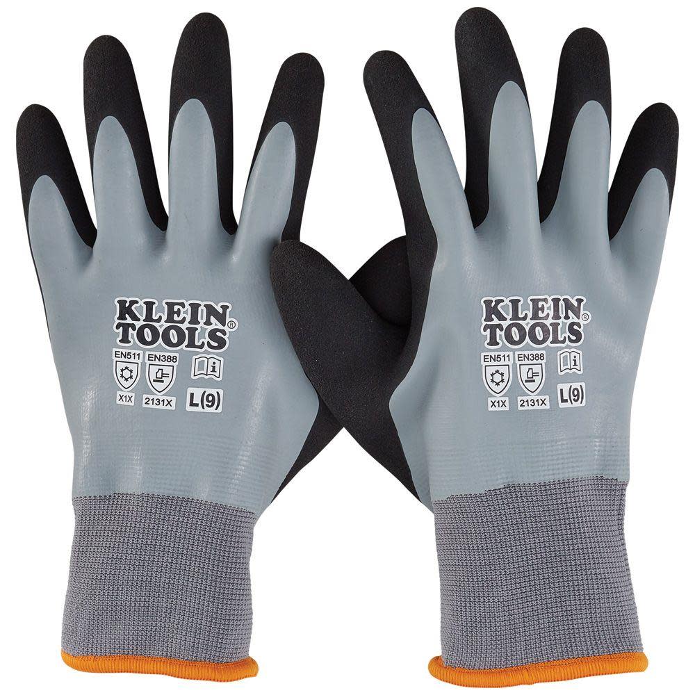 Klein Tools Thermal Dipped Gloves Large 60389 from Klein Tools - Mycitystee