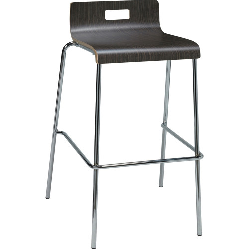 Lorell Bentwood Low Back Cafe Stool (99588) - Mycitystee