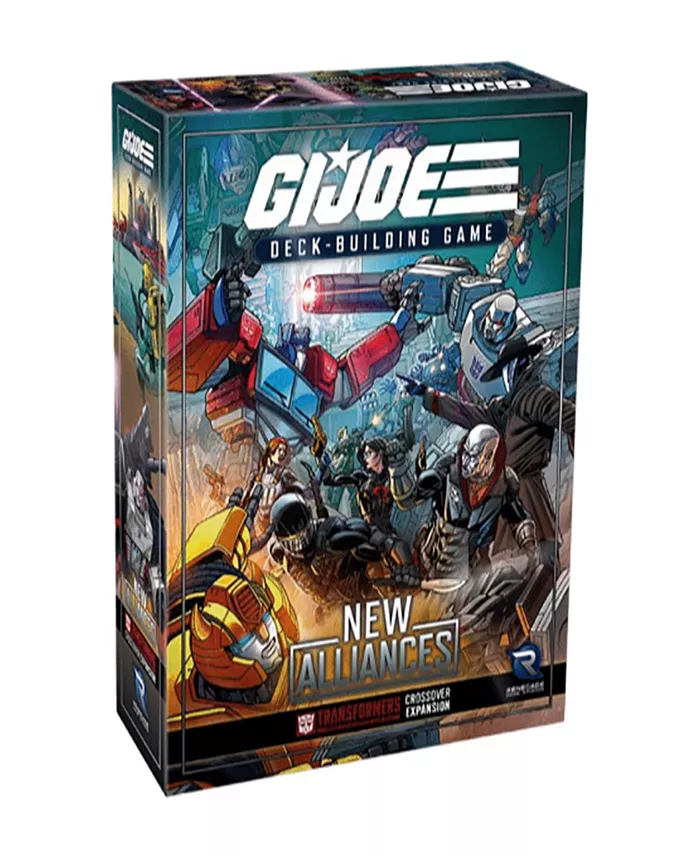 Renegade Game Studios G.I. Joe Deck-building Game New Alliances - A Transformers Crossover Expansion - Mycitystee