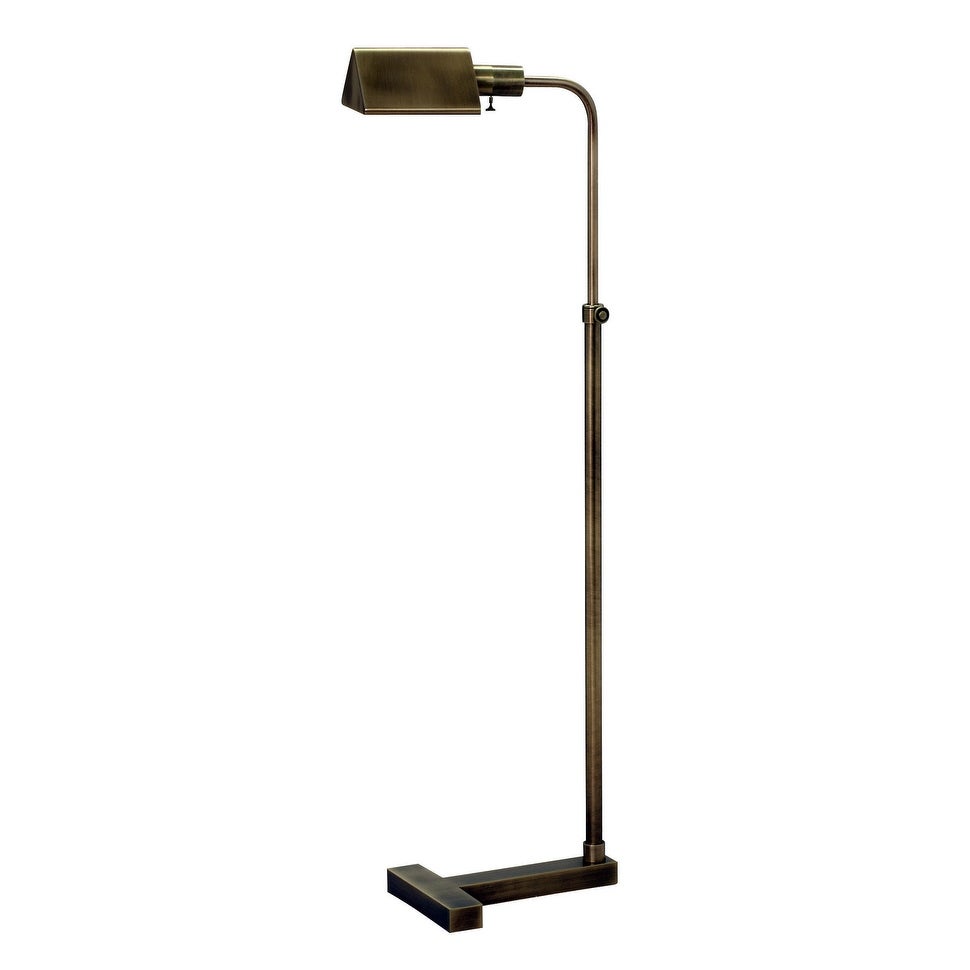 House of Troy Fairfax 1 Light Title 20 Compliant Gooseneck Floor Lamp - Mycitystee
