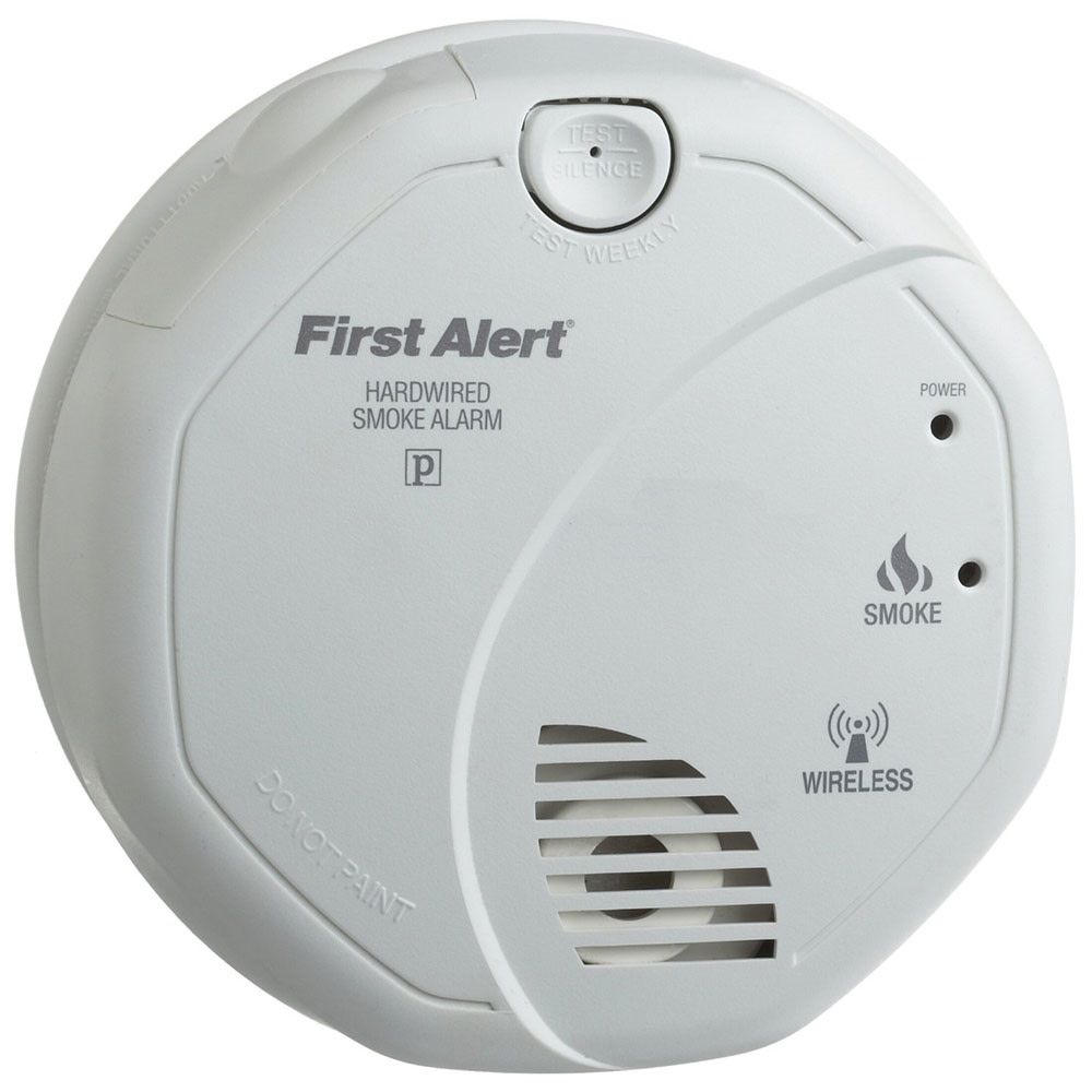 Wireless Interconnect Hardwired Smoke Alarm - Mycitystee