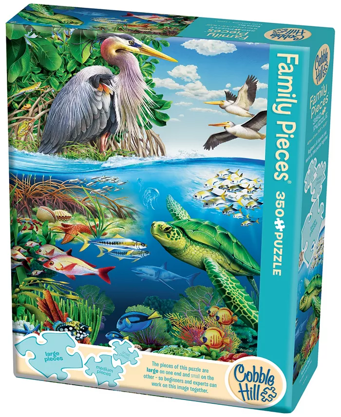 Areyougame Cobble Hill Puzzle Company Family Pieces Jigsaw Puzzle - Earth Day - 350 Piece - Mycitystee