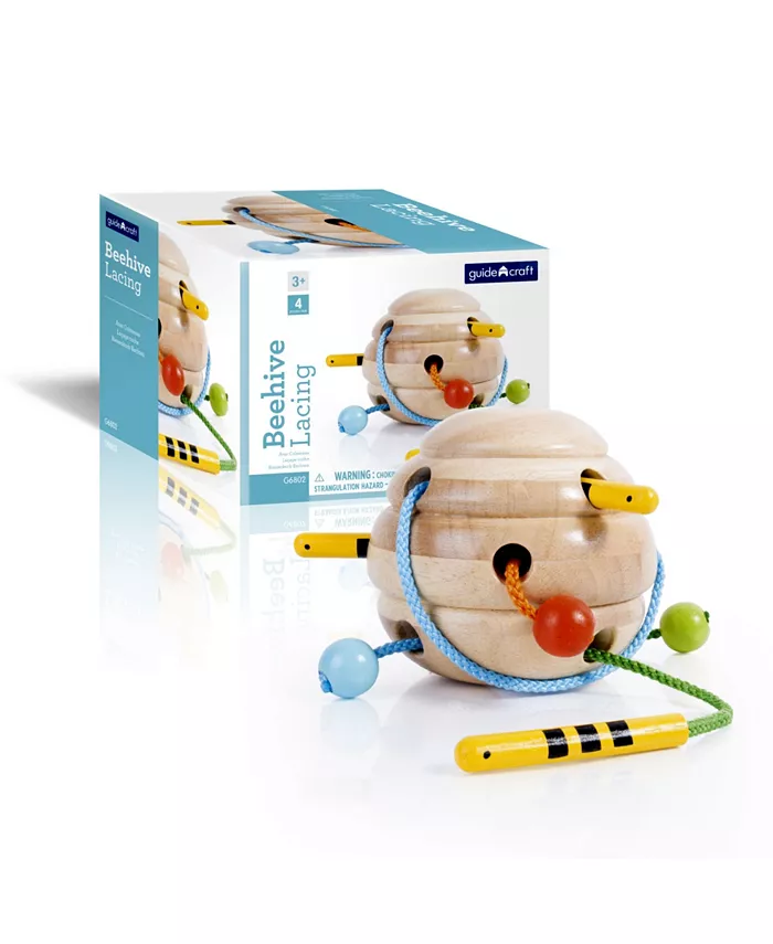 Guidecraft， Inc Guidecraft Beehive Lacing - Mycitystee