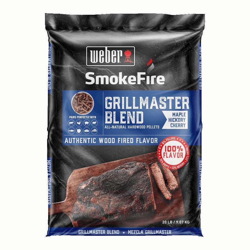 Weber 190001 SmokeFire GrillMaster Blend All-Natural Hardwood Pellets - Mycitystee