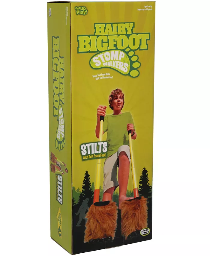Monkey Business Sports Hairy Bigfoot Stomp Walkers Stilts - Mycitystee