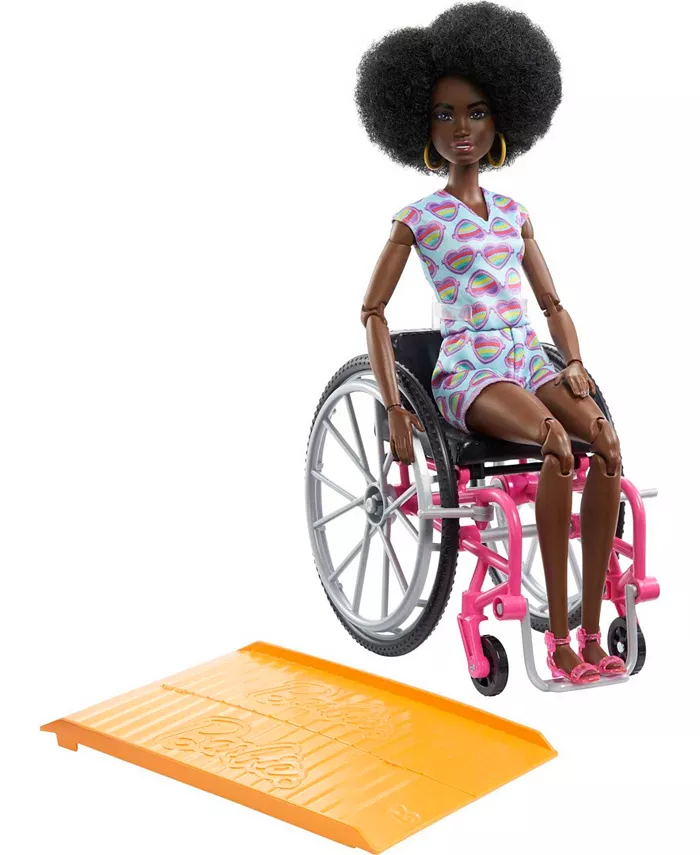 Barbie Fashionistas Doll with Wheelchair and Ramp - Mycitystee