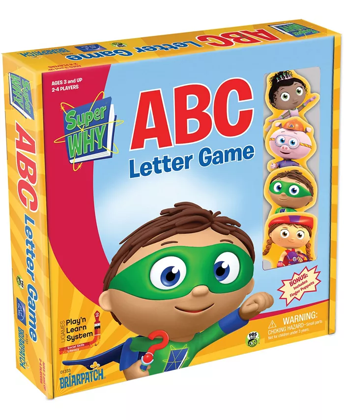 Briarpatch Super WHY ABC Letter Game - Mycitystee