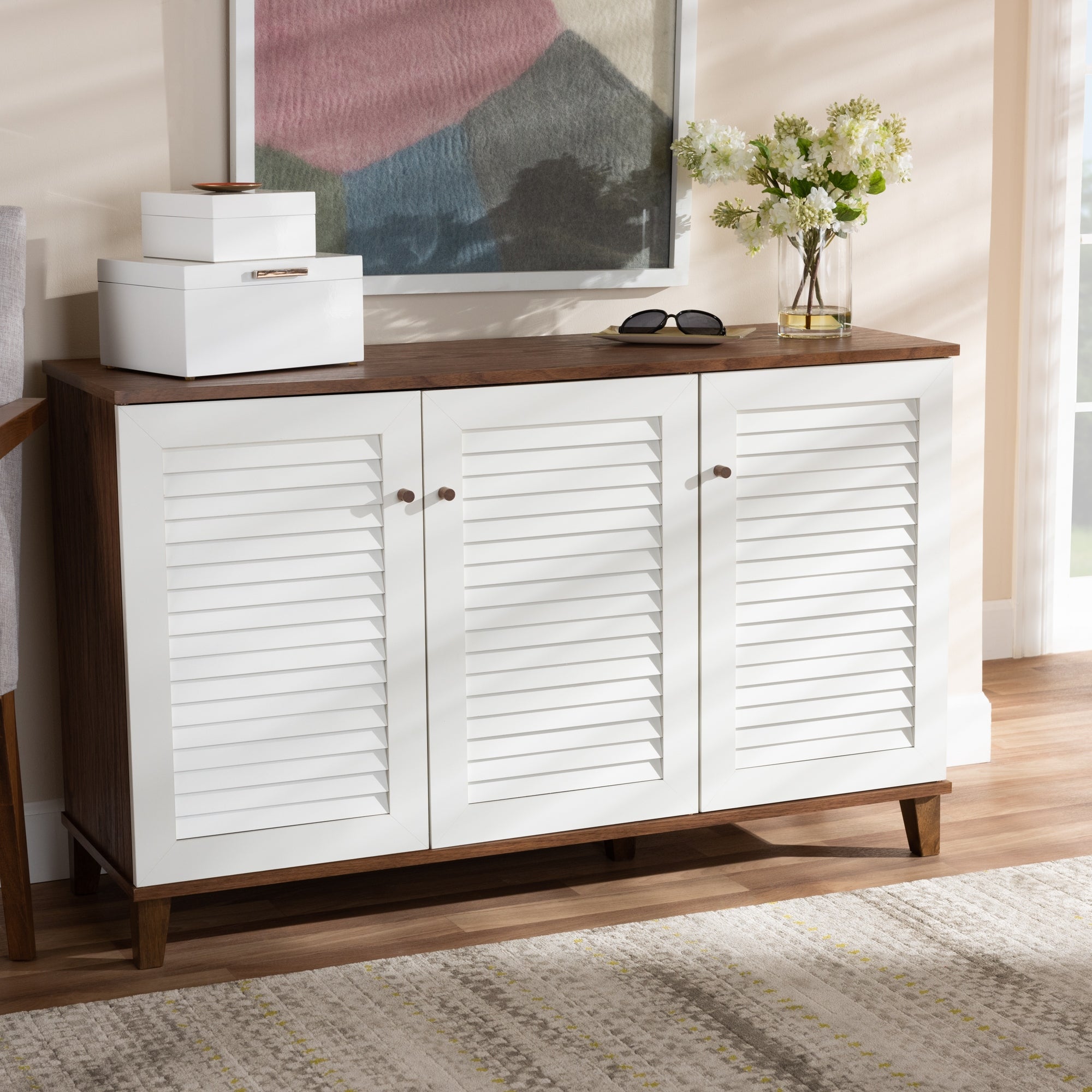 Carson Carrington Kaettilstorp 8-shelf Shoe Cabinet - - 30773278 - Mycitystee