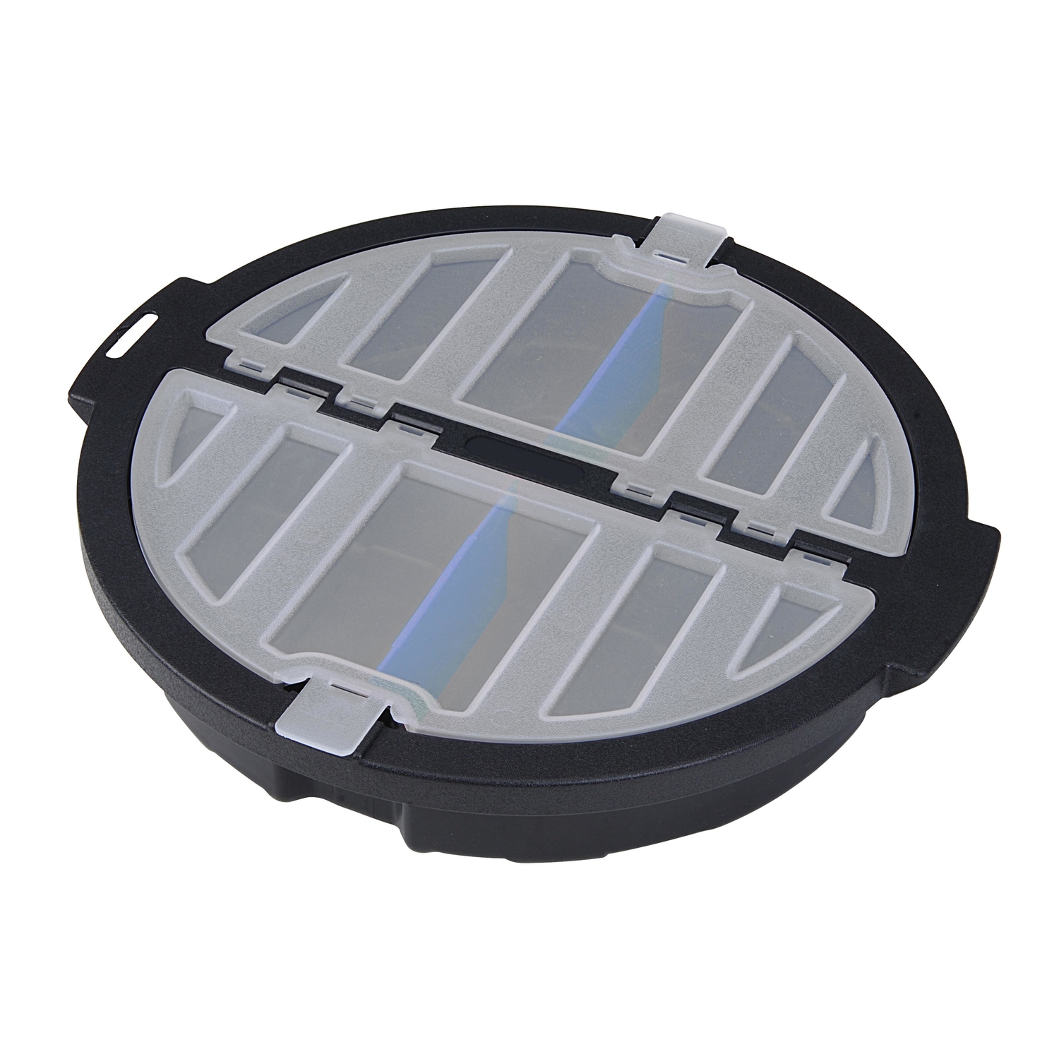 Ace 13 in. W X 2 in. H Plastic Bucket Organizer 4 pocket Black 1 pc - Mycitystee