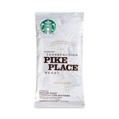 Starbucks Coffee， Pike Place， 2.5oz， 18/Box (11018197) - Mycitystee