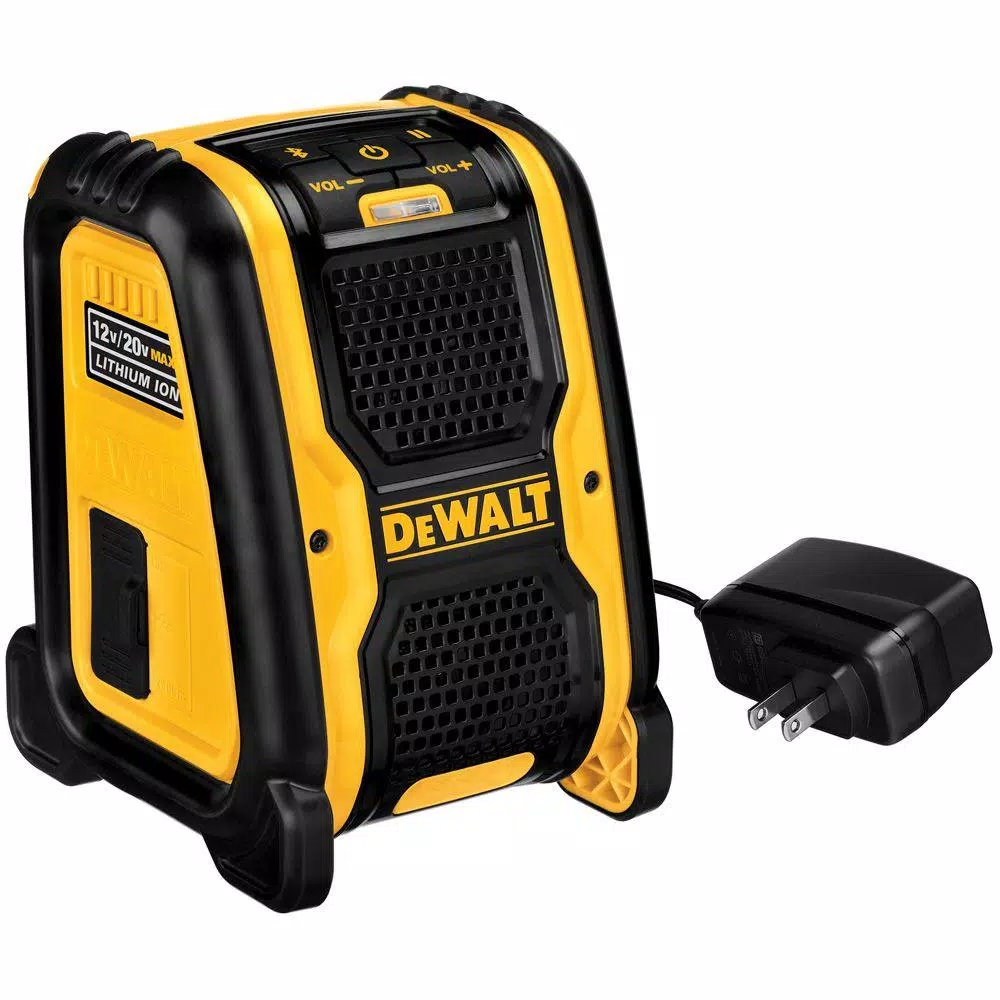 DEWALT 20-Volt/12-Volt Max Bluetooth Speaker and#8211; XDC Depot - Mycitystee