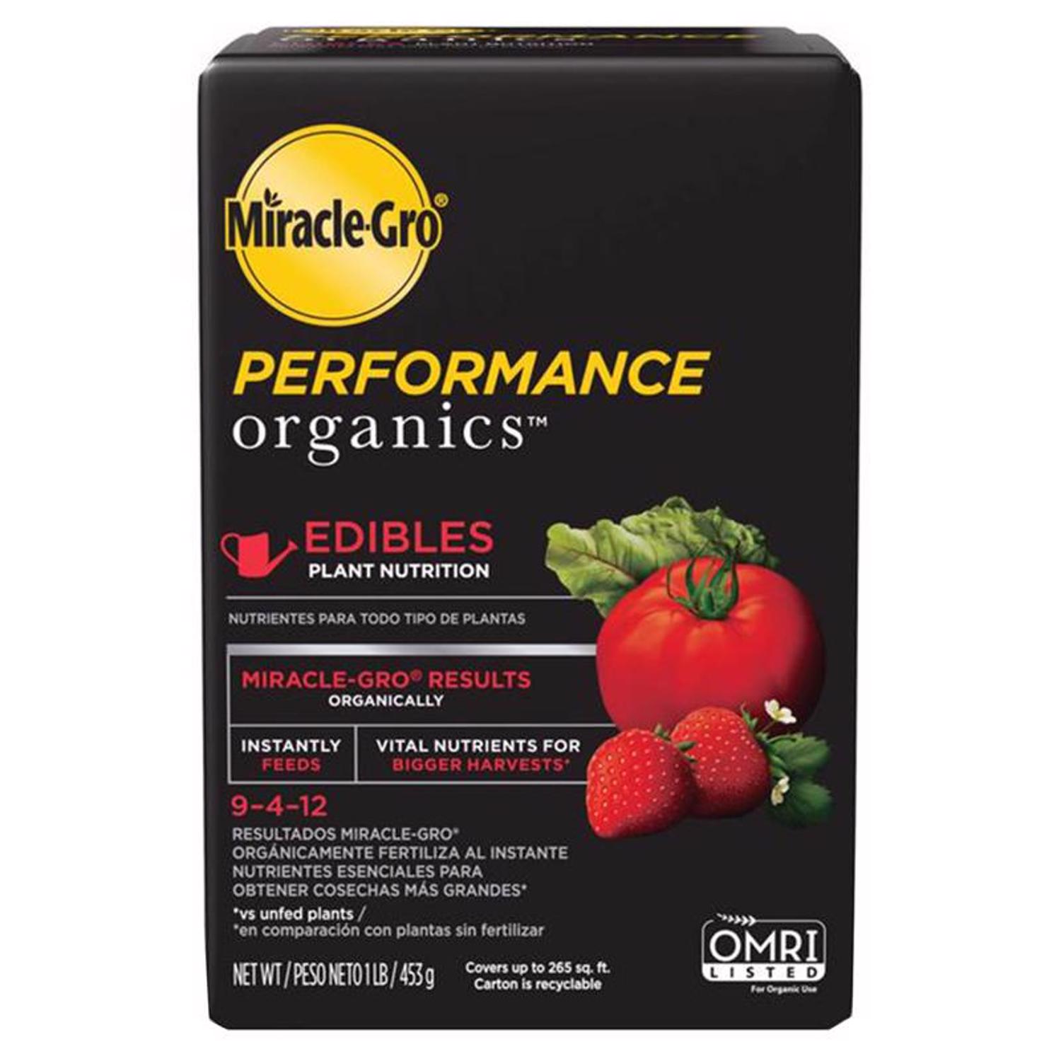 Miracle-Gro Performance Organics Organic Granules Plant Food 1 lb - Mycitystee
