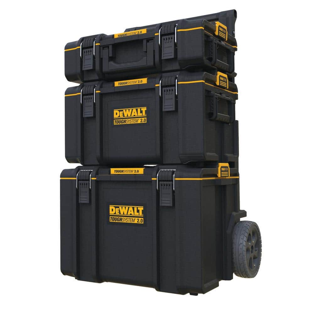 DEWALT TOUGHSYSTEM 2.0 Small Tool Box, TOUGHSYSTEM 2.0 22 in. Large Tool Box and TOUGHSYSTEM 2.0 24 in. Mobile Tool Box DWST08165W00450 - Mycitystee
