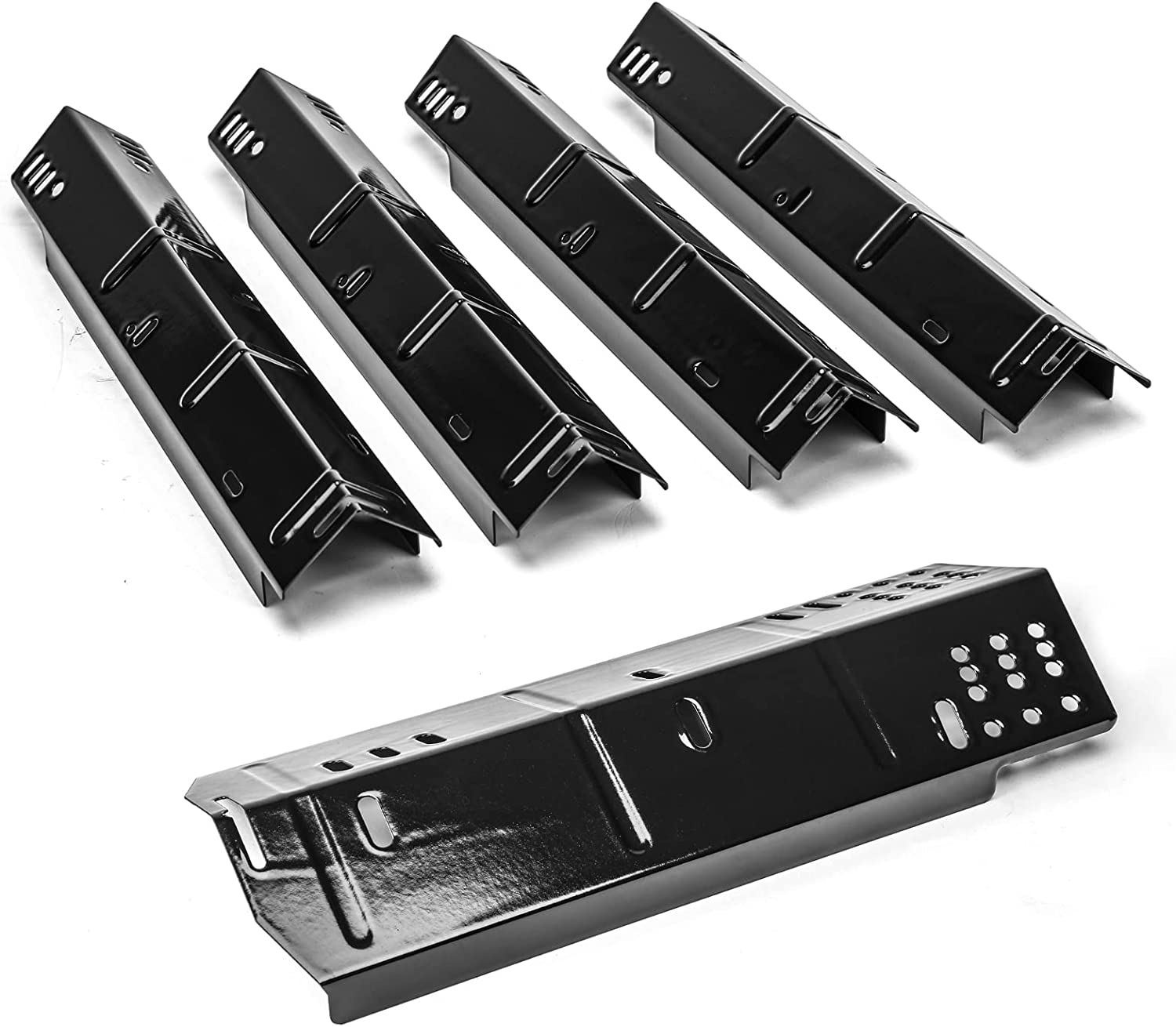 Heat Plates Shields Kit for Dyna-Glo DGH474CRP, DGH474CRP-D, DGH474CRN, DGH474CRN-D, DGH485CRP, DGH485CRP-D 5 Burner Gas Grills - Mycitystee