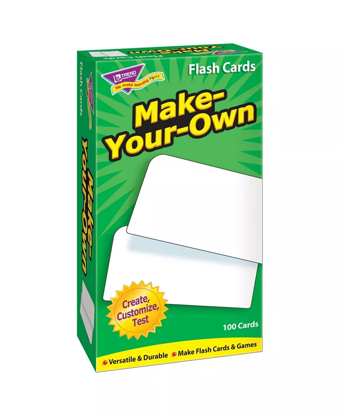 Trend Enterprises Make-Your-Own Skill Drill Flash Cards - Mycitystee