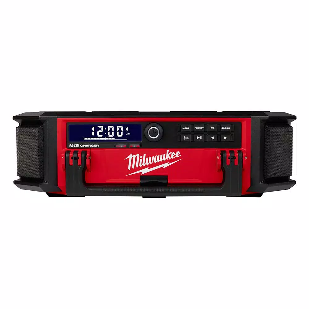 Milwaukee M18 Lithium-Ion Cordless PACKOUT Radio/Speaker with Built-In Charger and#8211; XDC Depot - Mycitystee