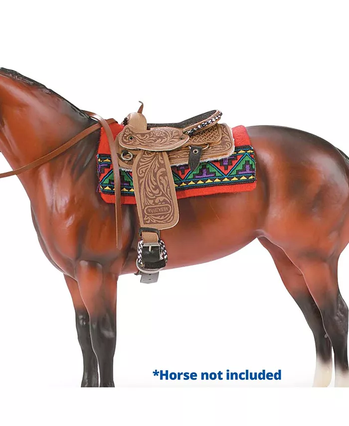 BREYER Traditional Series Western Show Bridle Toy Horse Accessory - Mycitystee