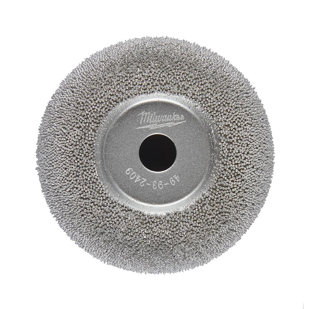 Milwaukee 2-1/2 Flared Contour Buffing Wheel for M12 FUEL Low Speed Tire Buffer - Mycitystee