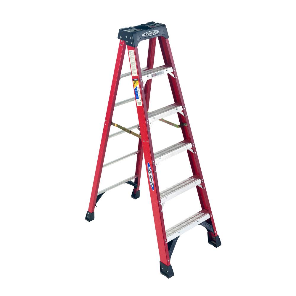 6 Ft. Type IAA Fiberglass Stepladder - Mycitystee