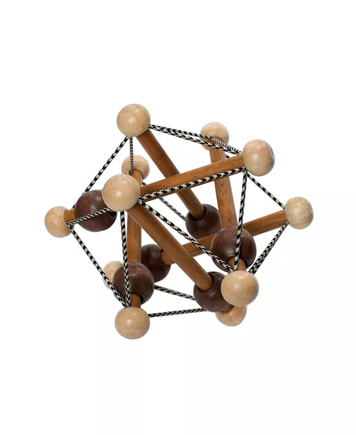 Manhattan Toy Company Artful Skwish Rattle and Teether Grasping Activity Toy - Mycitystee