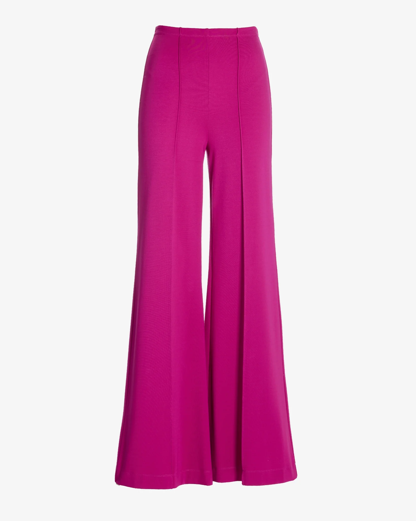 Malibu Ultimate Pull-On Ponte Pant Fuchsia - Mycitystee