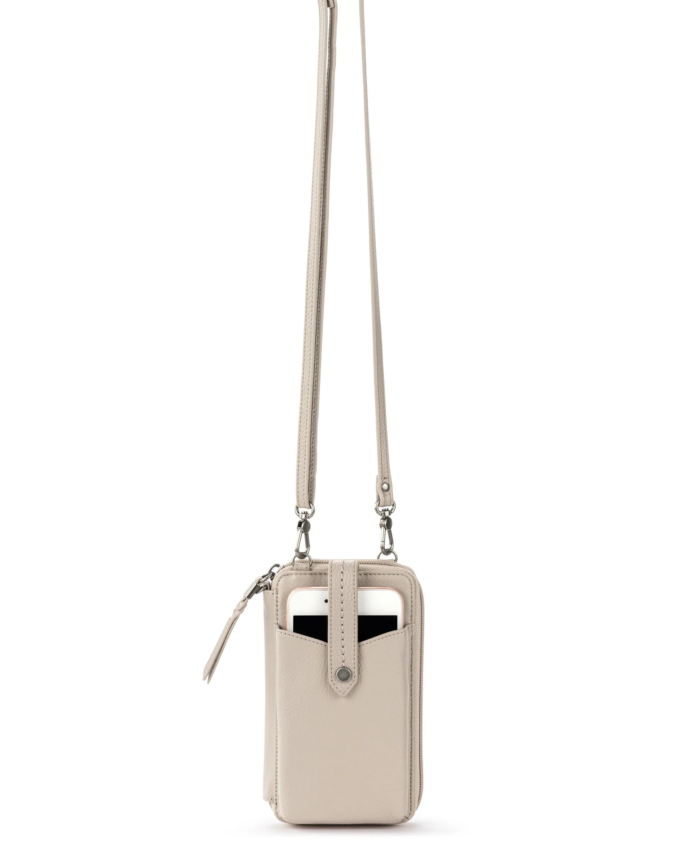 Silverlake Smartphone Wallet - Leather - Sand - Mycitystee