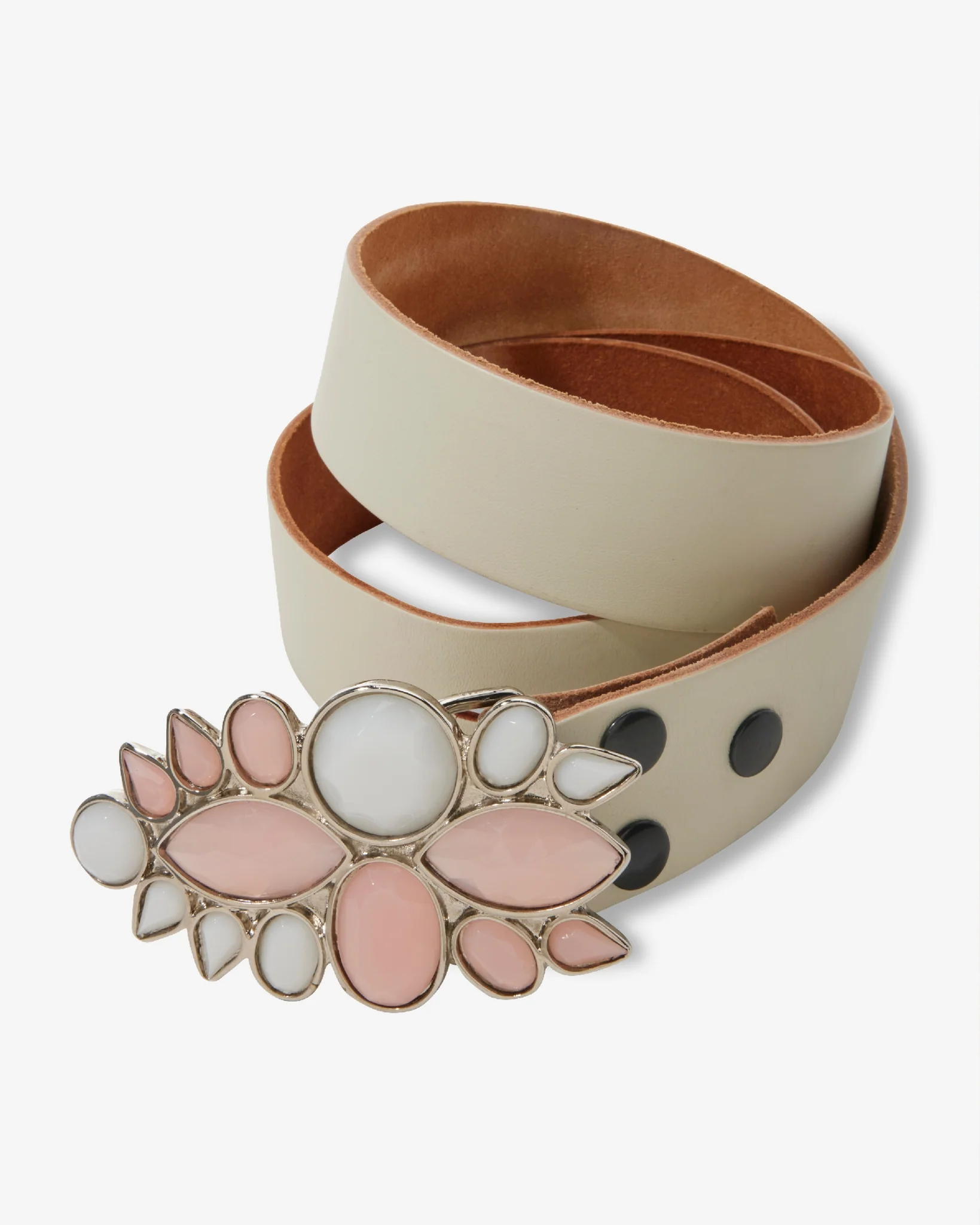 Jeweled Buckle Belt Multi - Mycitystee