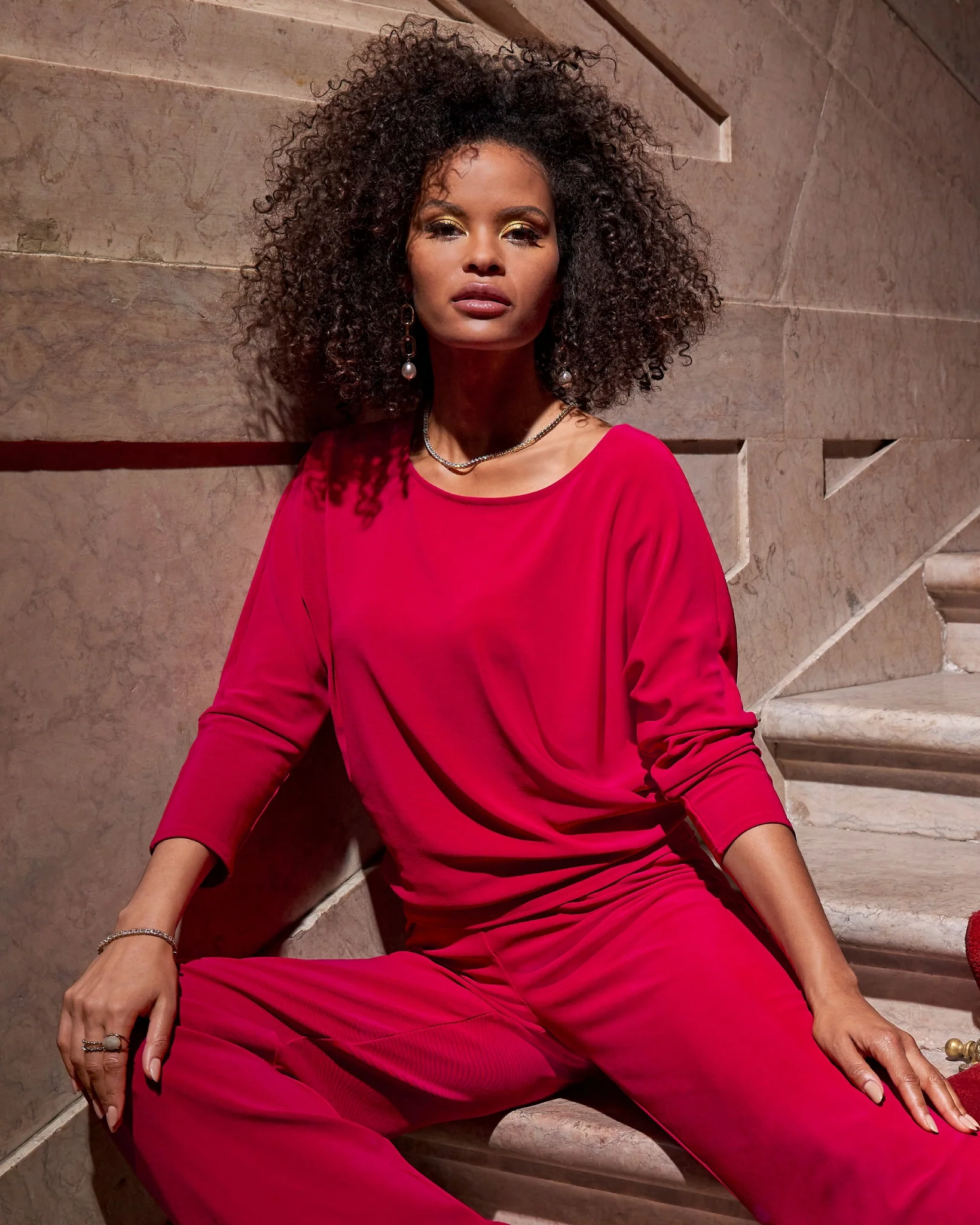 Beyond Travel Slouchy Top French Kiss - Mycitystee