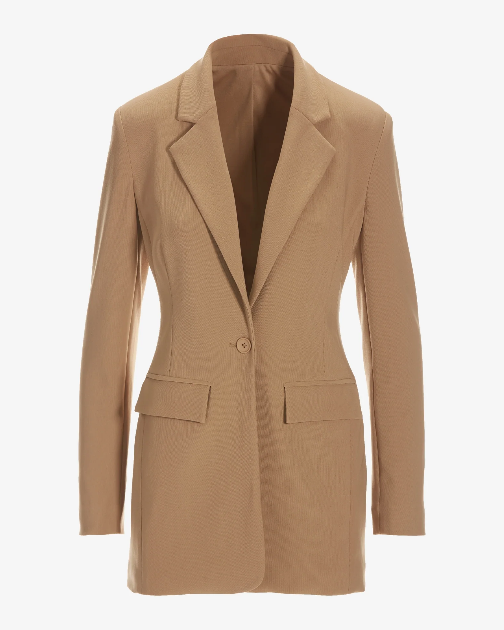 Beyond Travel Classic Boyfriend Blazer Camel - Mycitystee