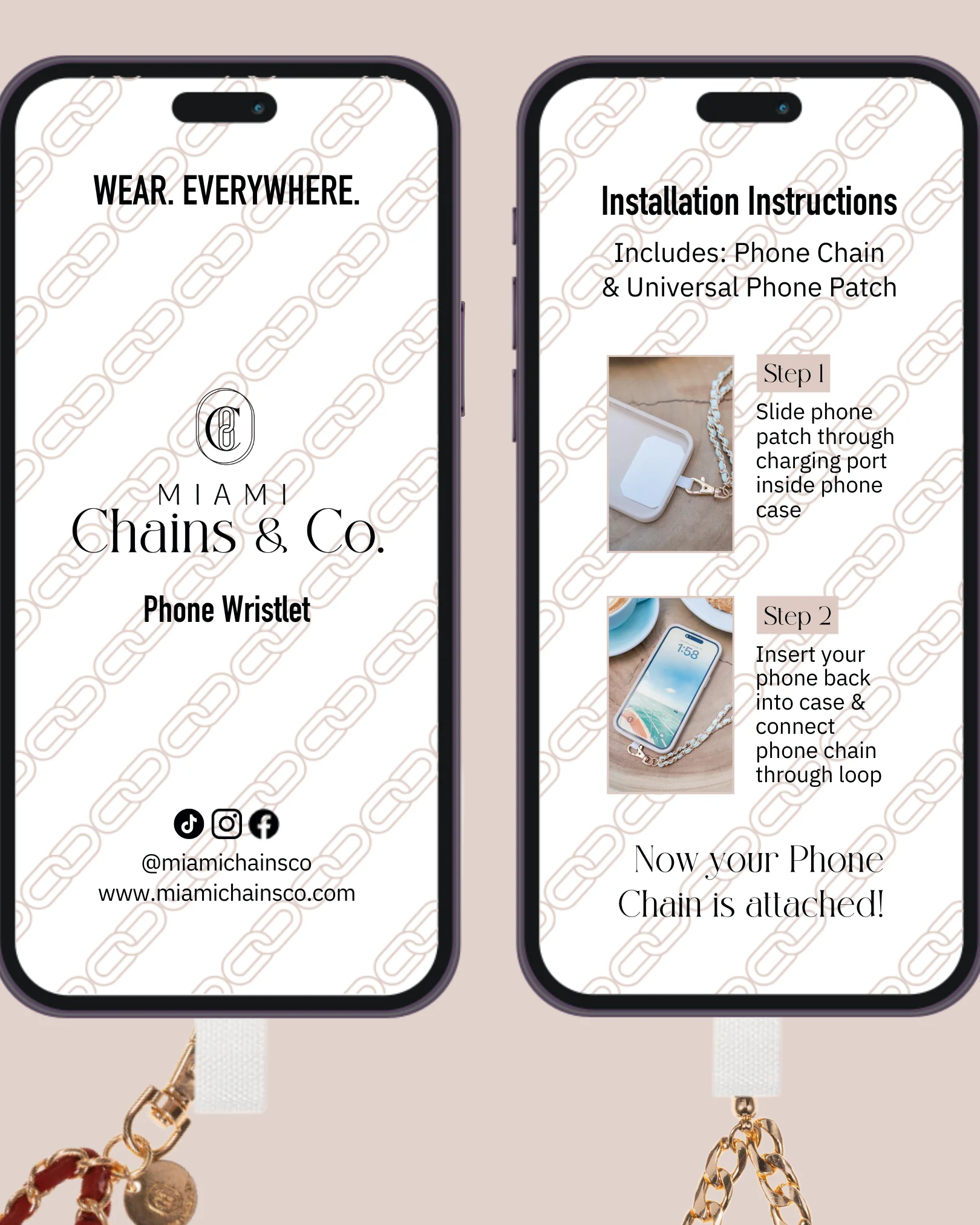 The Domino Effect   Phone Charm - Mycitystee