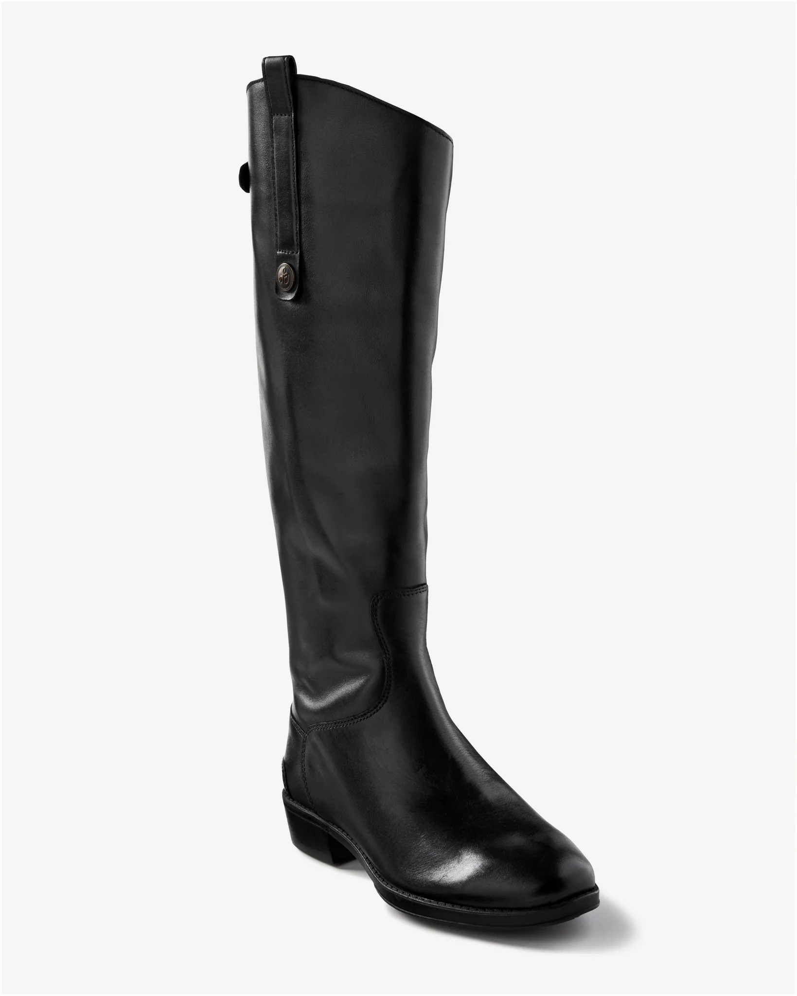 Curved Shaft Riding Boot Black - Mycitystee