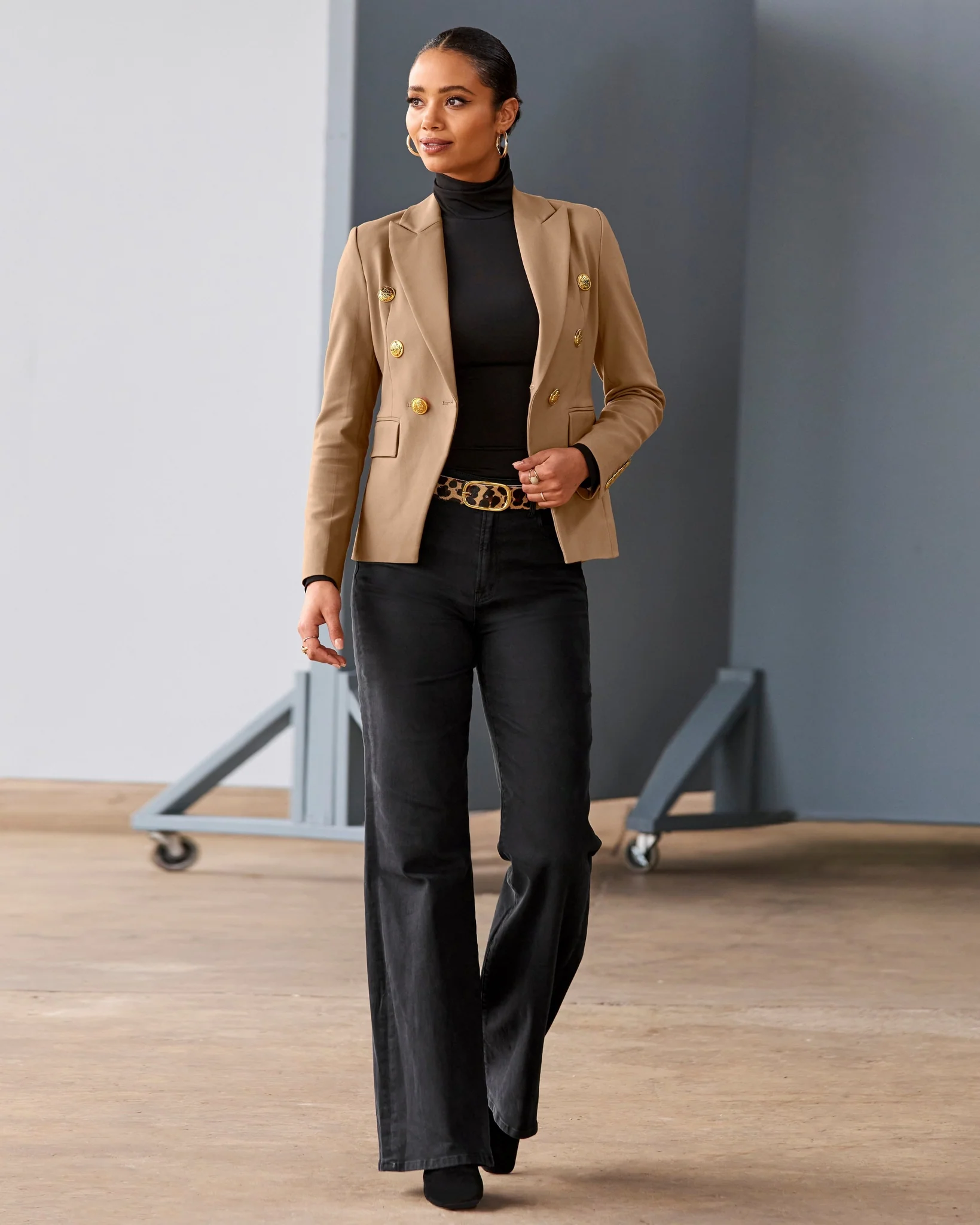 Malibu High-Rise Wide Leg Jean Black Denim - Mycitystee