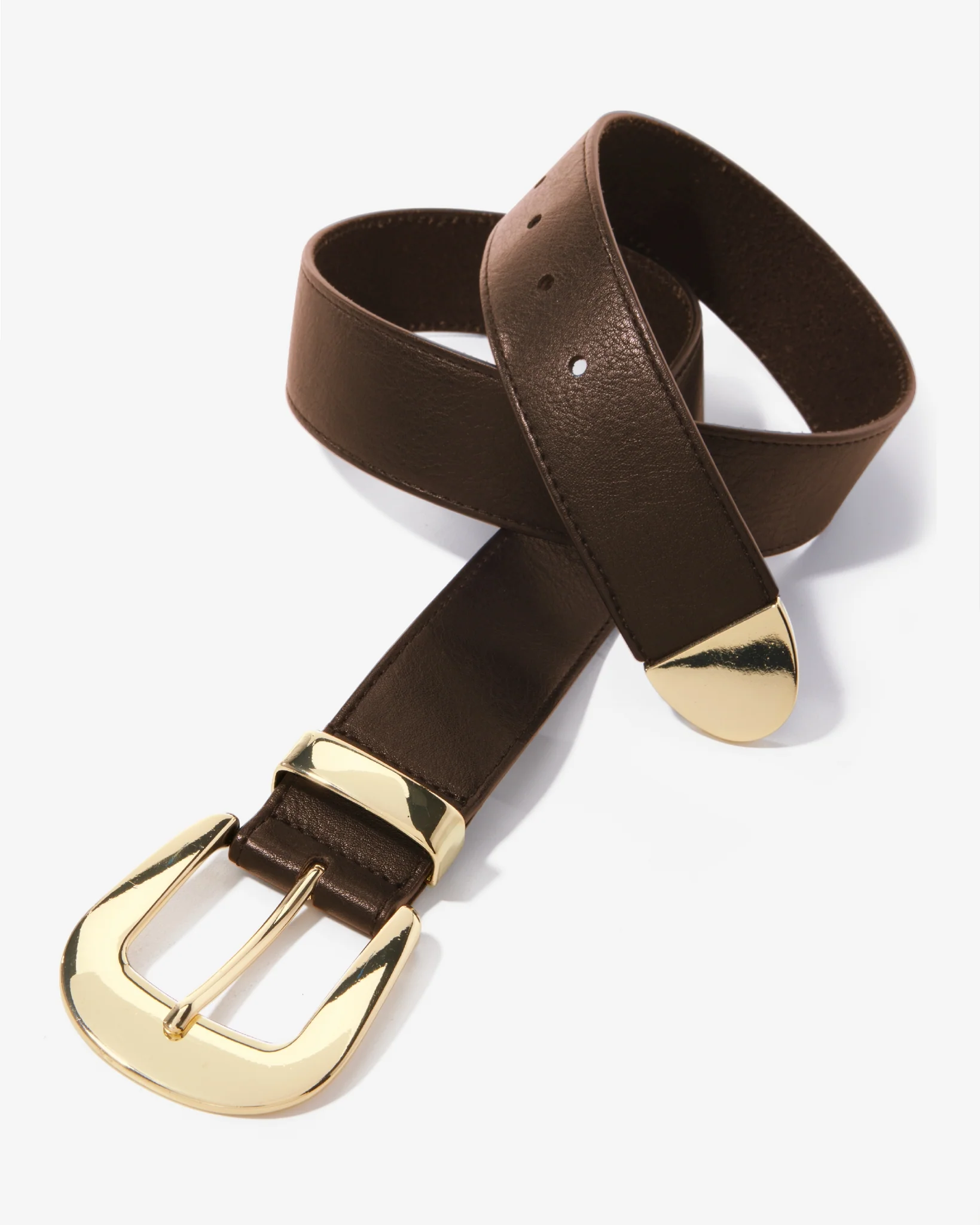 Modern Chic Belt Chocolate - Mycitystee