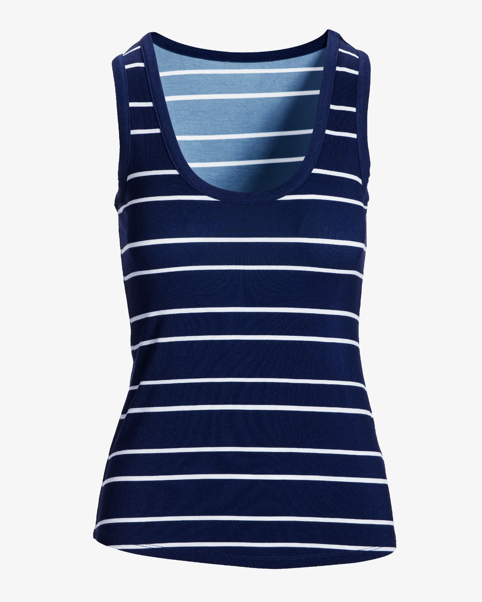 Printed So Effortless Tank Top Sailor Stripe - Mycitystee