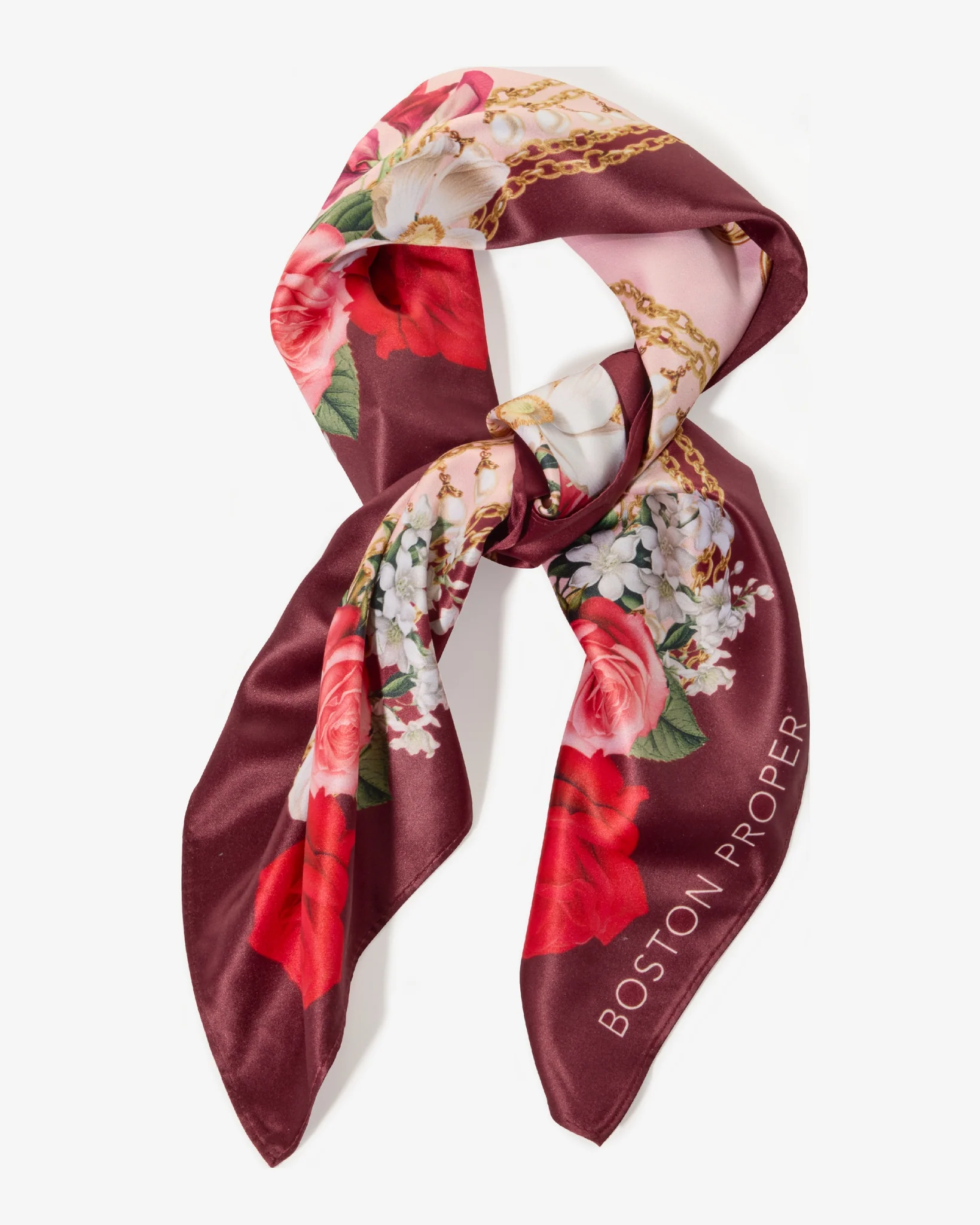 Boston Proper Printed Scarf Flowers of Hope - Mycitystee