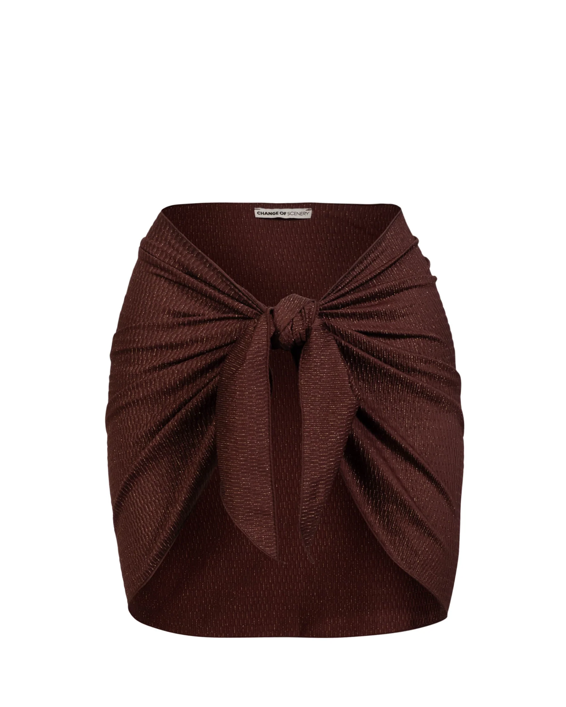 Liv Sarong In Cacao Metallic - Mycitystee