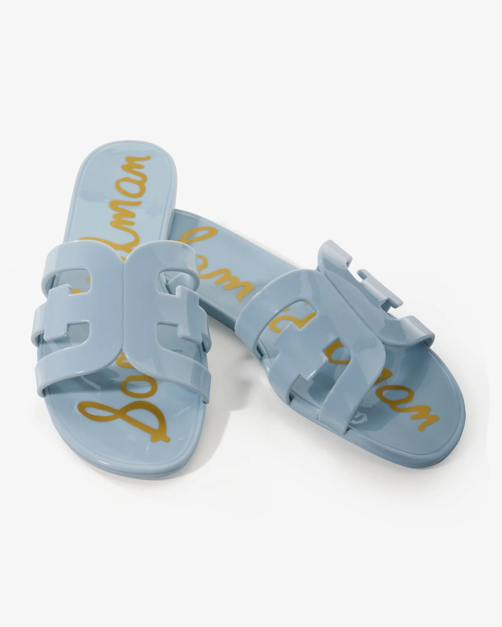 Jelly Flat Sandal Blue - Mycitystee