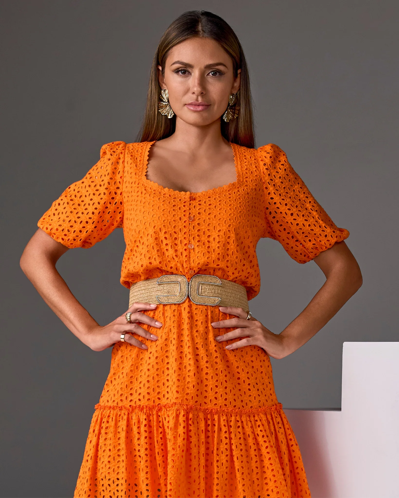 Gold Hardware Raffia Elastic Belt Natural - Mycitystee