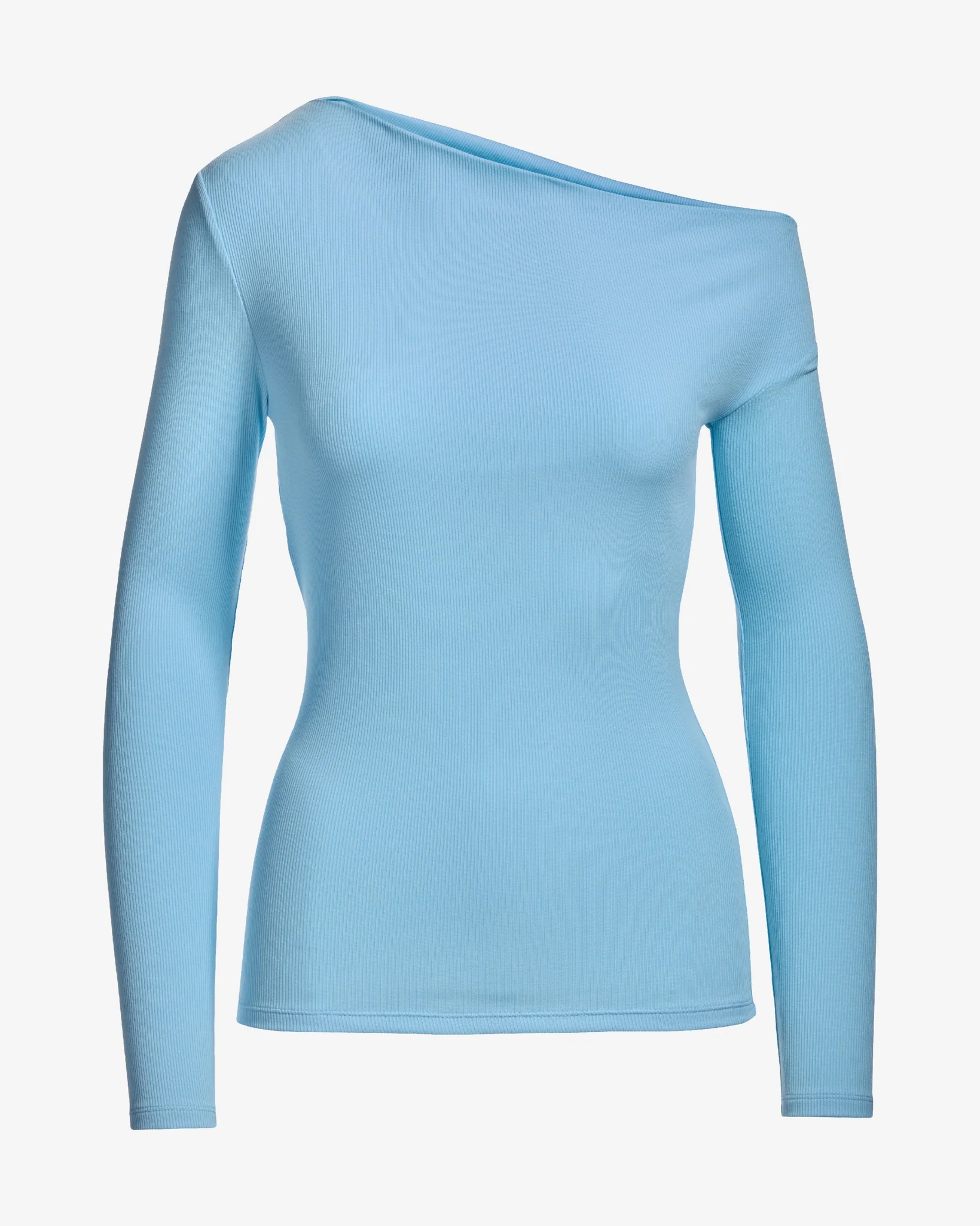 So Essential Slouchy Long Sleeve Top Cool Blue - Mycitystee