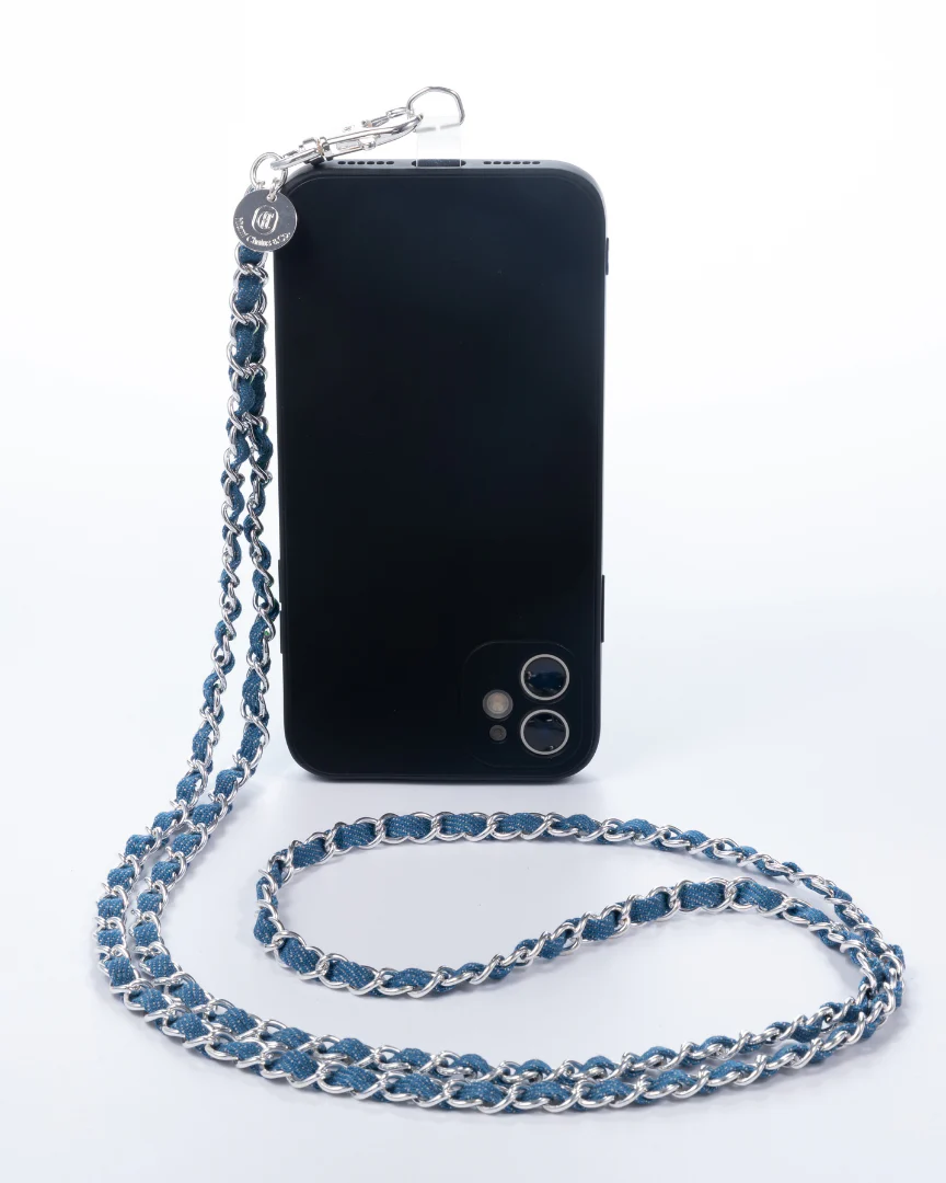Blue Jeans Crossbody Phone Chain - Mycitystee
