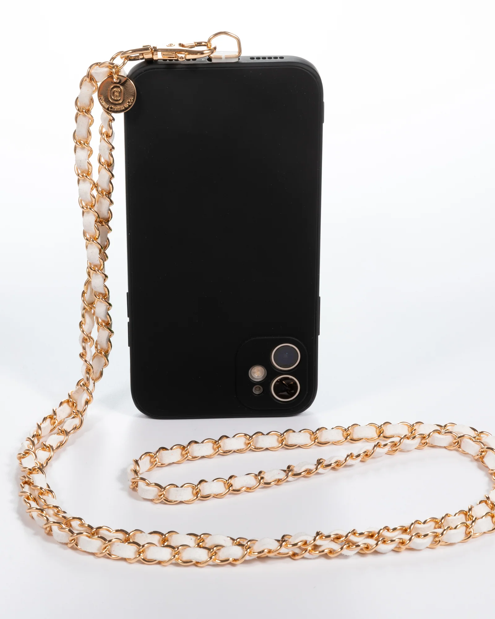 Summer White Gold Crossbody Phone Chain - Mycitystee