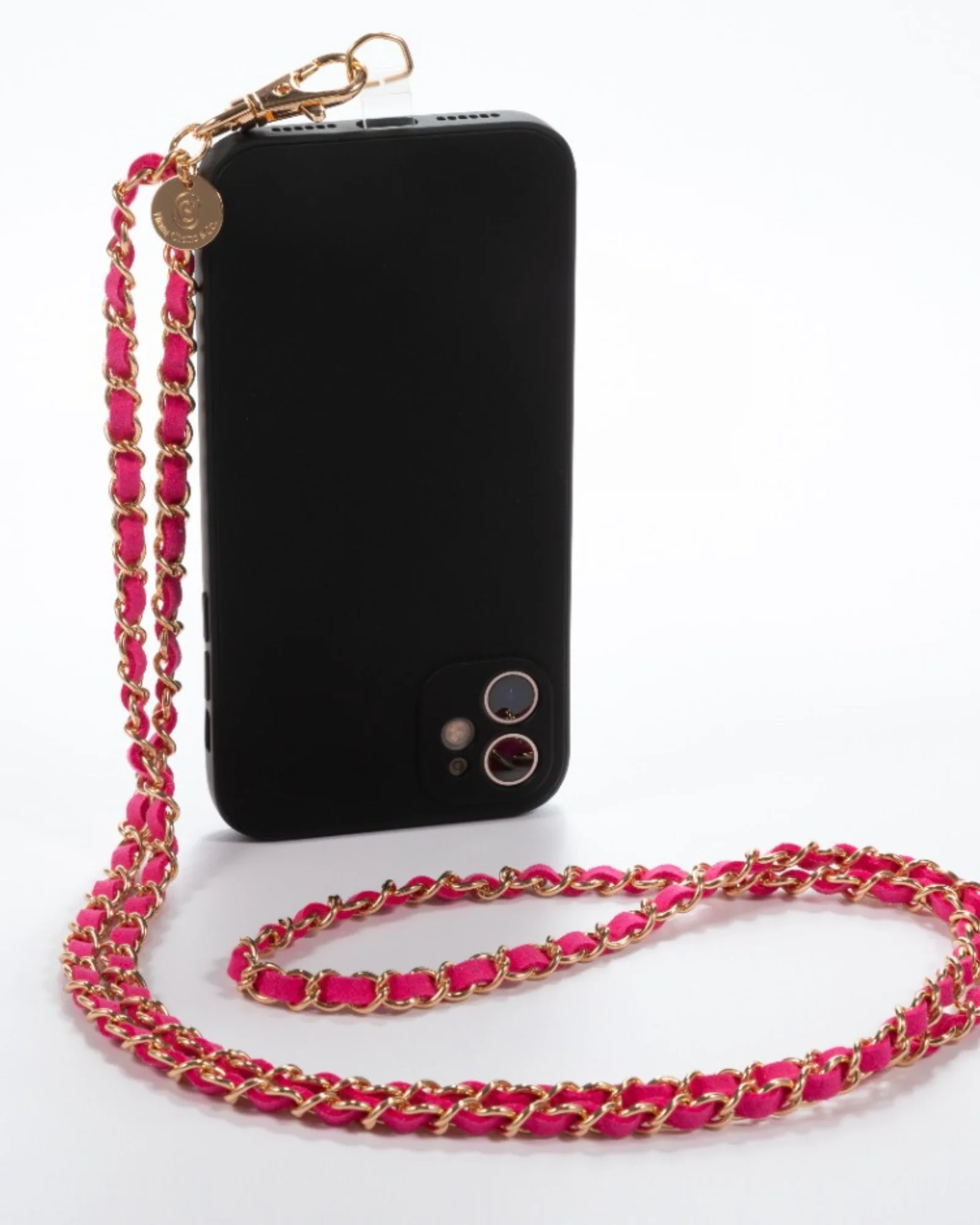 Hollywood Hot Pink Crossbody Phone Chain - Mycitystee