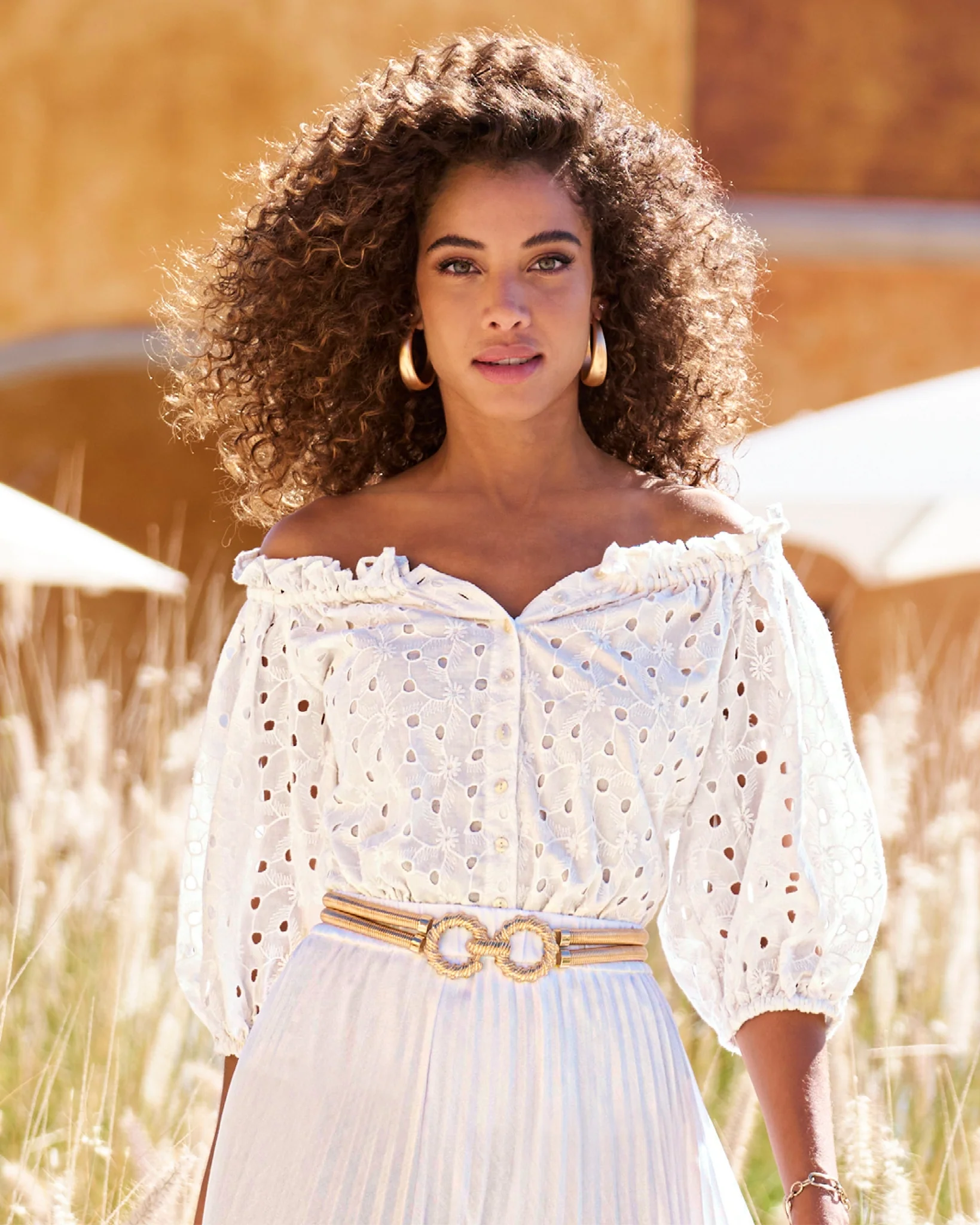 Matte Finish Hoop Gold - Mycitystee