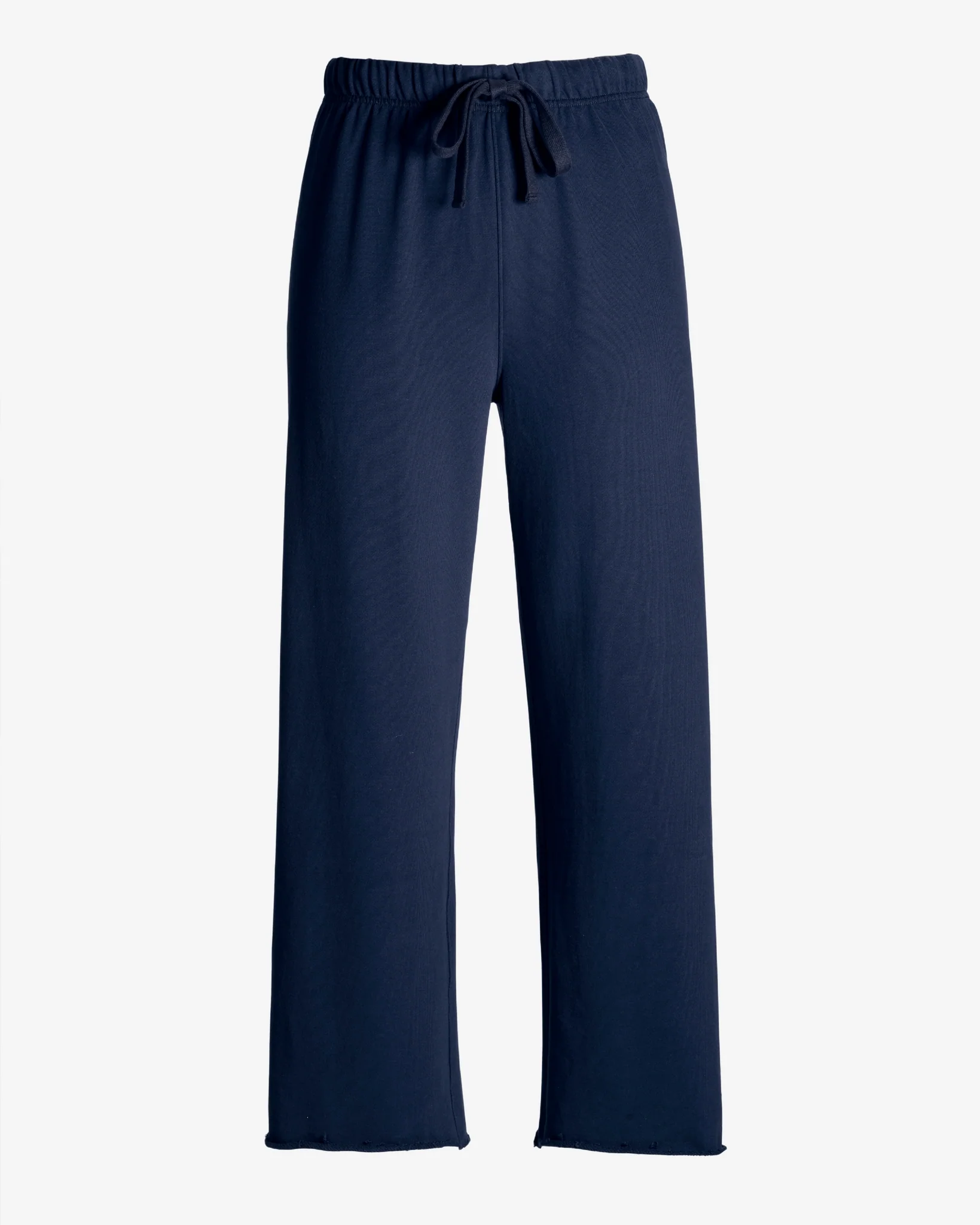 Cotton Comfort Wide Leg Lounge Pant Navy - Mycitystee