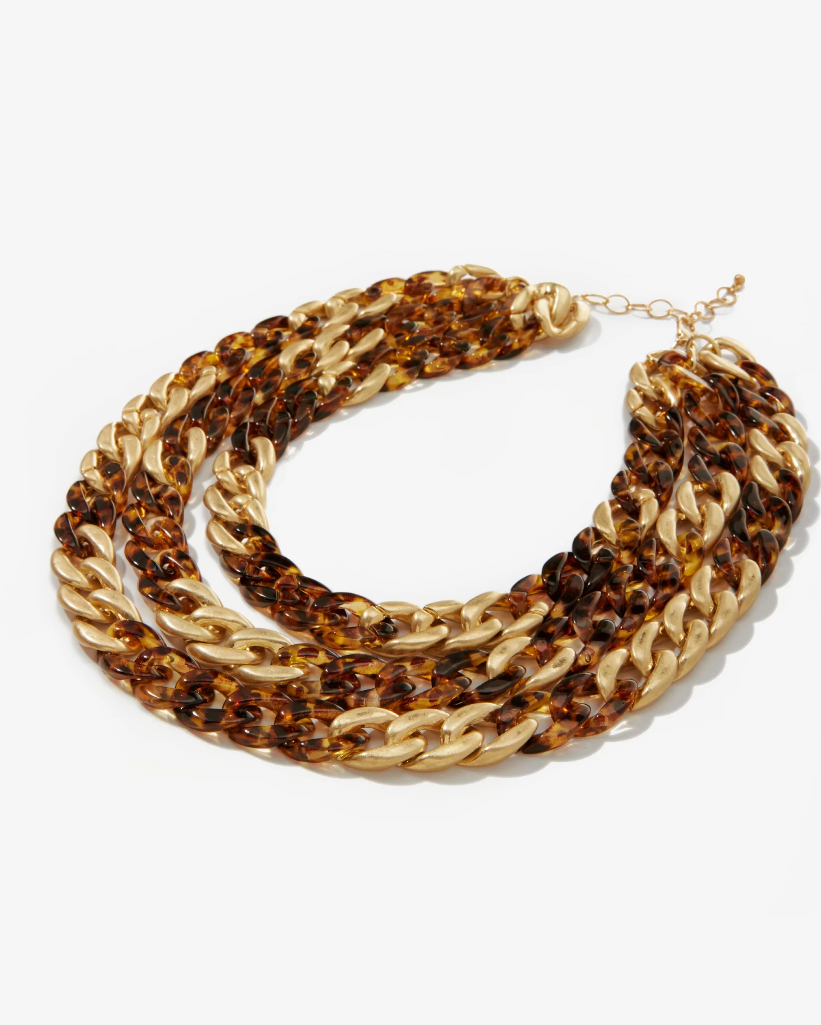 Tortoise Shell Necklace Brown - Mycitystee