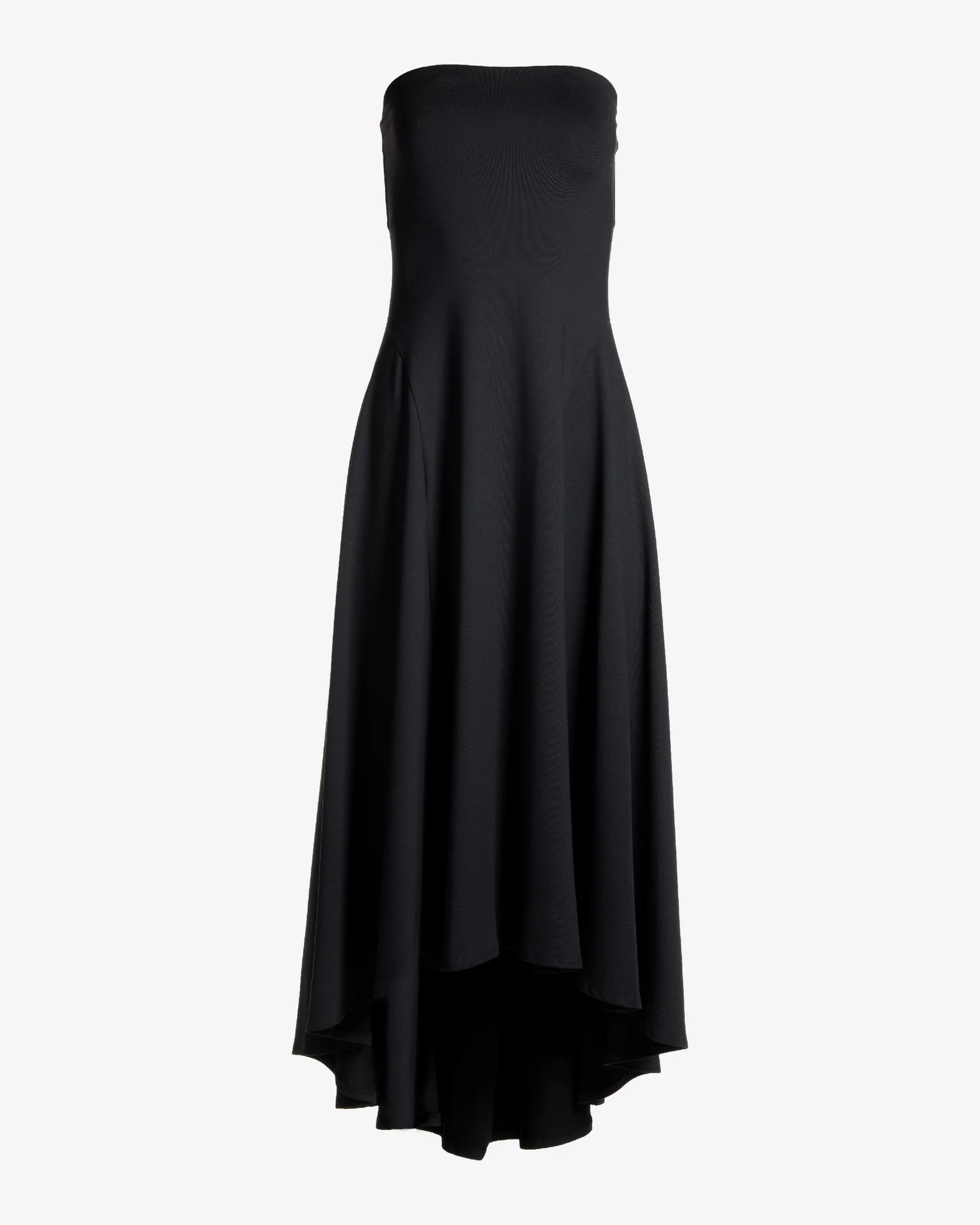 Susana Monaco x Boston Proper Strapless High Low Dress Black - Mycitystee